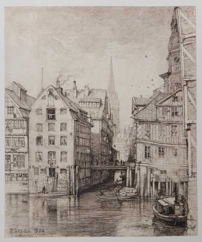 Fleet beim Steckelhörn von Johann Theobald Riefesell